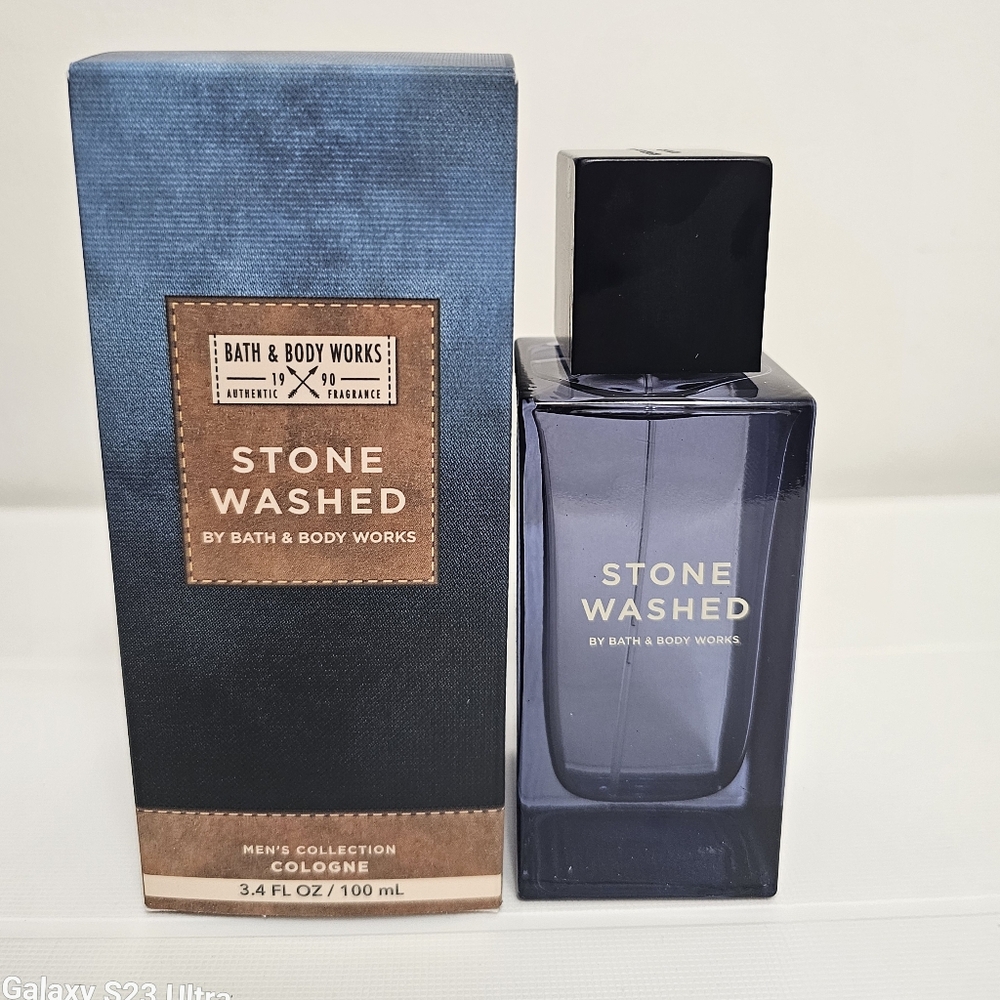Bath & Body Works Stone Washed Men's Cologne 3.4 fl oz/100 ml New
